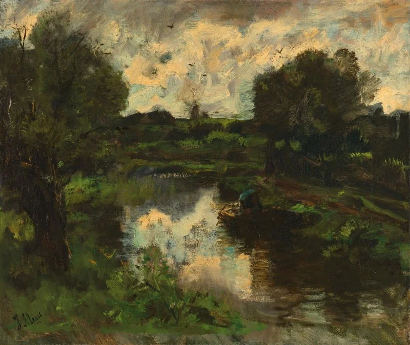 A Polder Landscape after a Thunderstorm