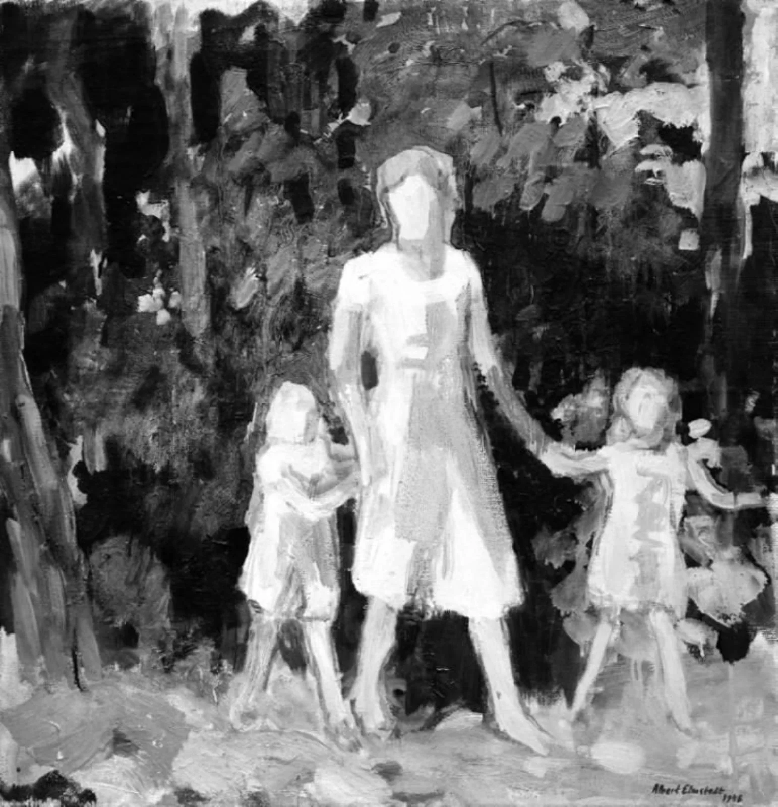 Outing in a wood