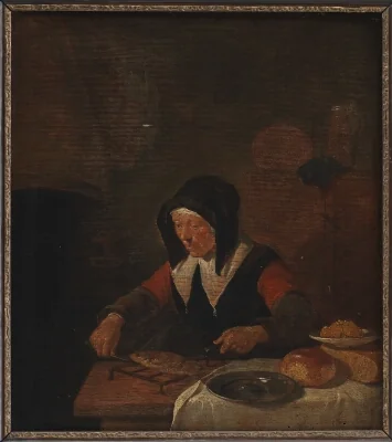 Old Woman at her Meal